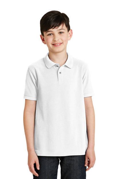 Port Authority- Port Authority® Youth Silk Touch™ Polo. Y500-Medtech- 14