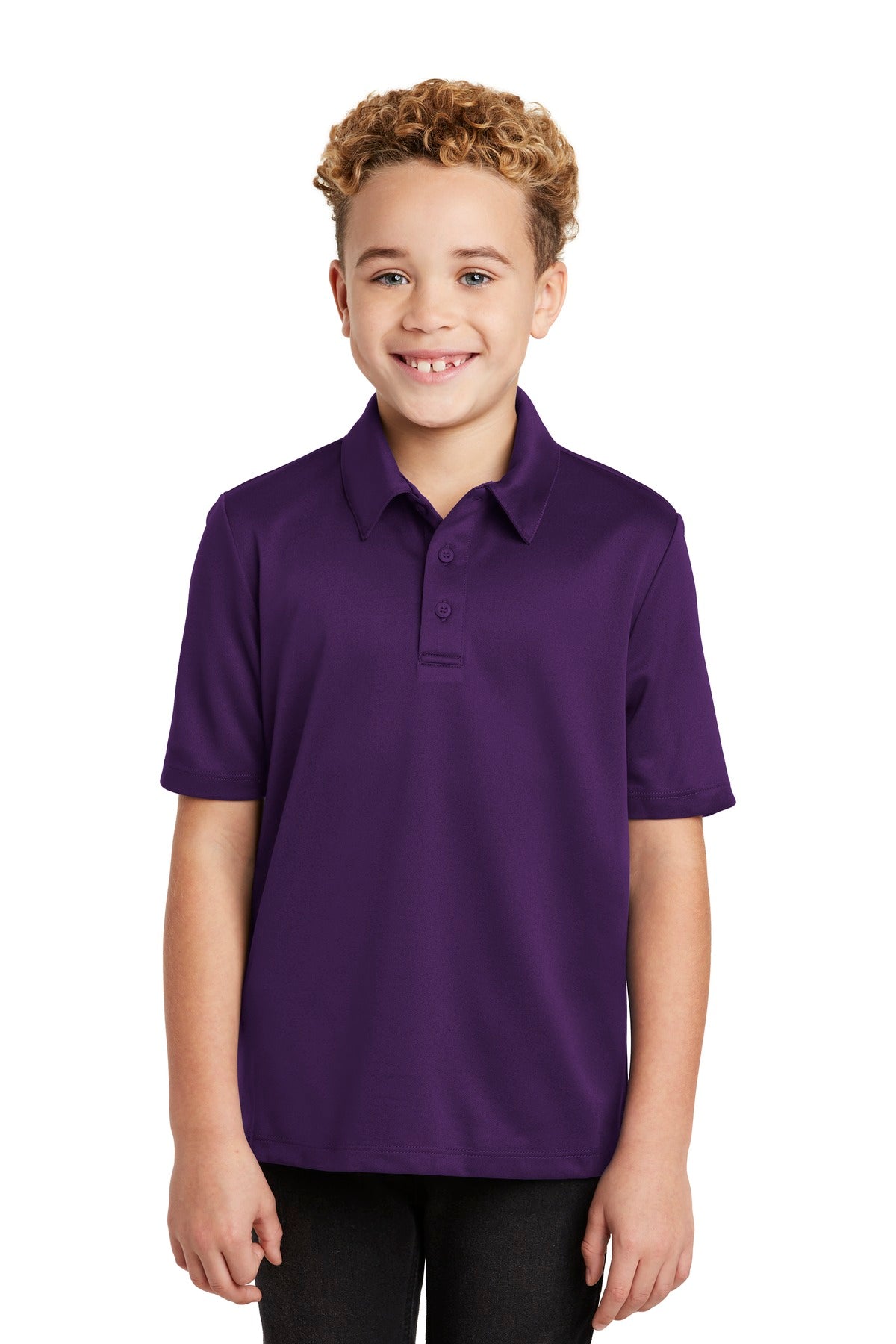 Port Authority- Port Authority® Youth Silk Touch™ Performance Polo. Y540-Medtech- 2