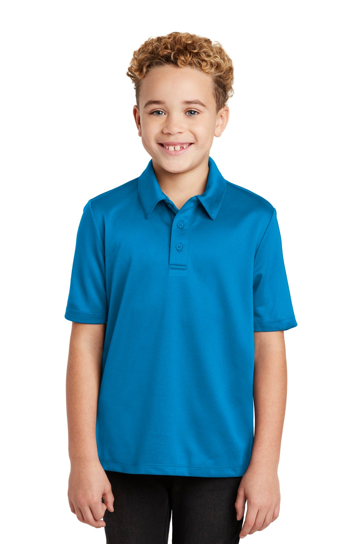 Port Authority- Port Authority® Youth Silk Touch™ Performance Polo. Y540-Medtech- 3