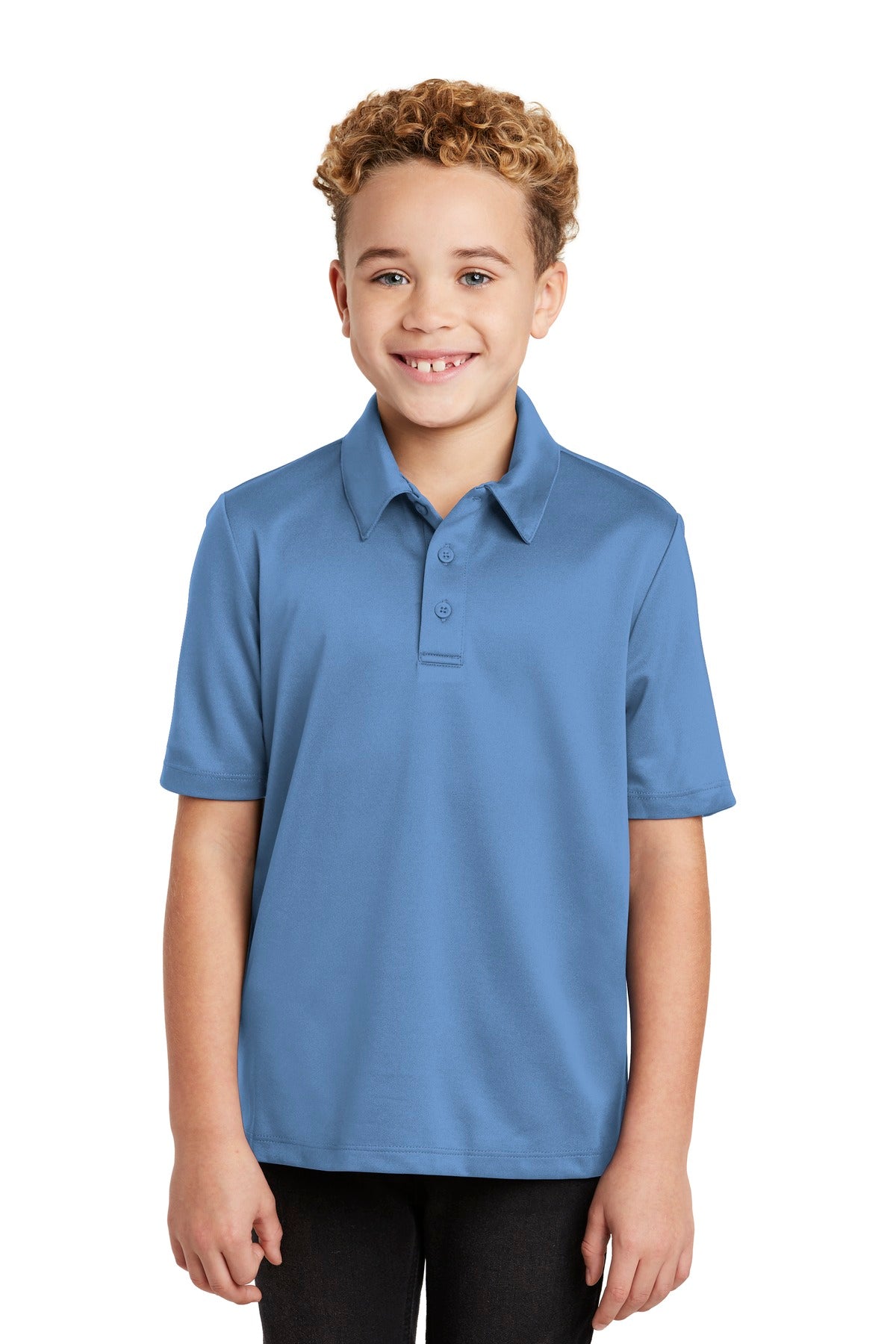 Port Authority- Port Authority® Youth Silk Touch™ Performance Polo. Y540-Medtech- 4