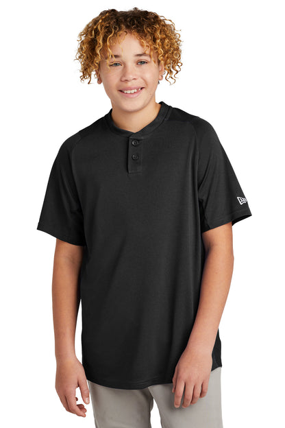 New Era- New Era ® Youth Diamond Era 2-Button Jersey. YNEA221-Medtech- 1