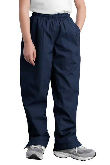 Sport-Tek- Sport-Tek® Youth Wind Pant. YPST74-Medtech- 2