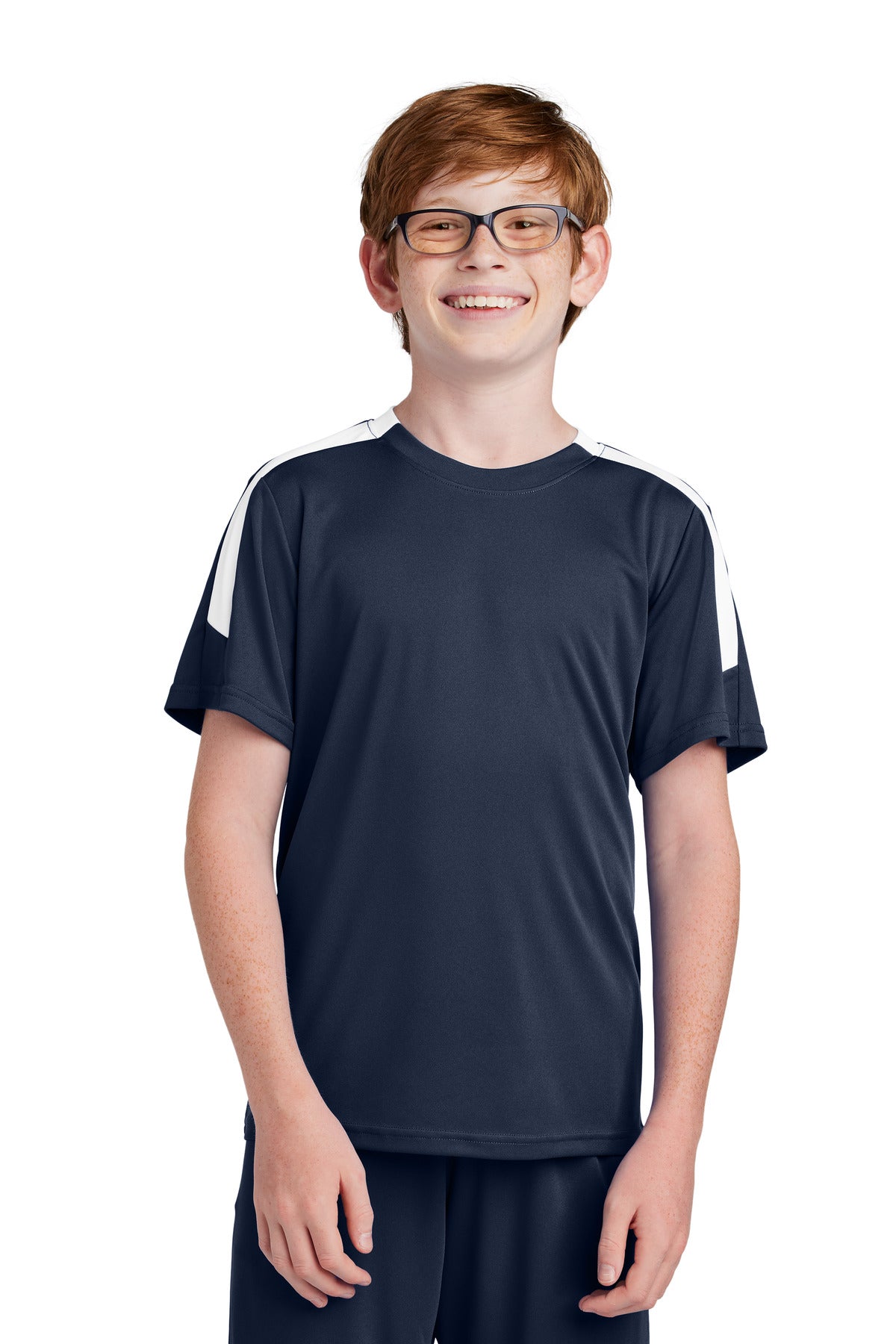 Sport-Tek- Sport-Tek® Youth Competitor™ United Crew YST100-Medtech- 12