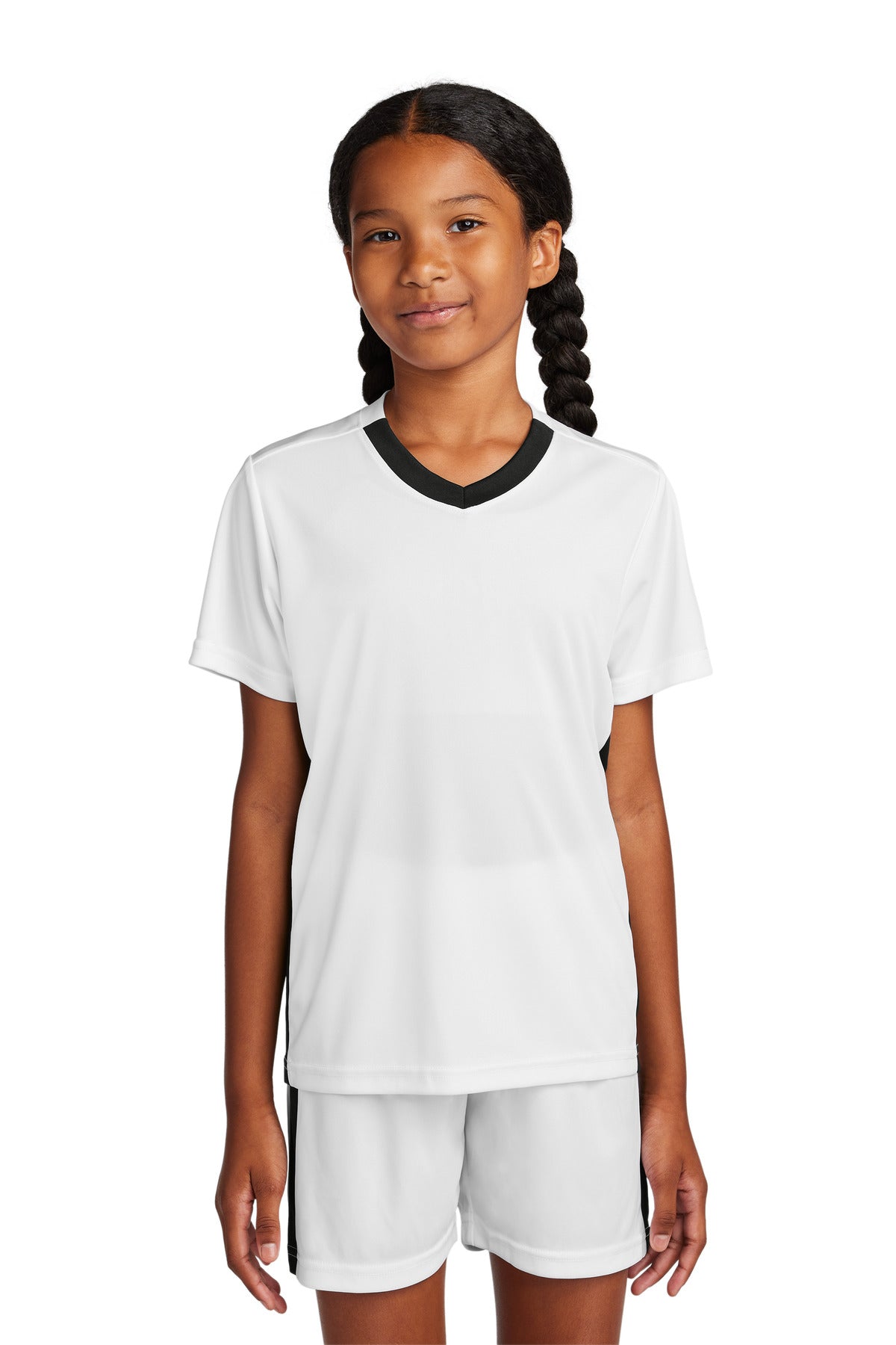 Sport-Tek- Sport-Tek® Youth Competitor™ United V-Neck YST101-Medtech- 11