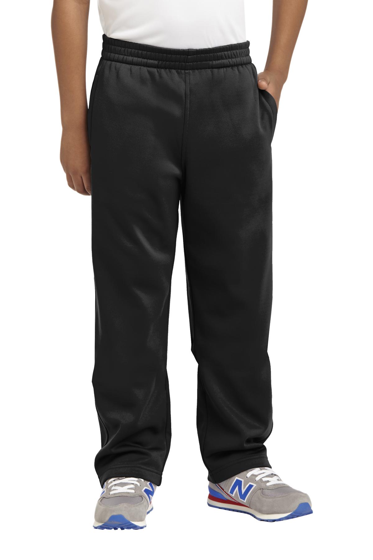 Sport-Tek- Sport-Tek® Youth Sport-Wick® Fleece Pant. YST237-Medtech- 1