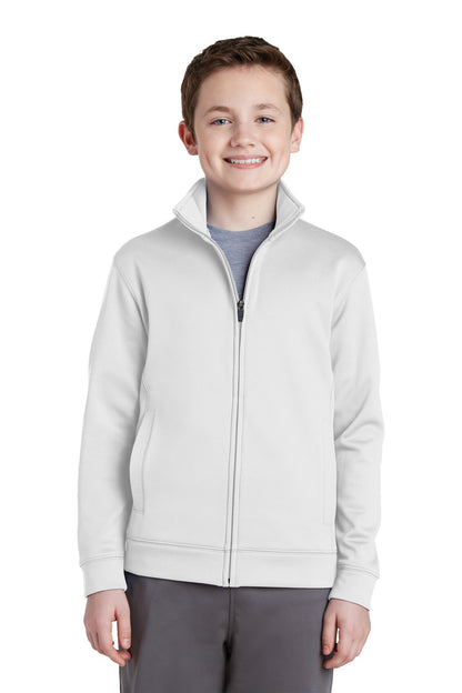 Sport-Tek- Sport-Tek® Youth Sport-Wick® Fleece Full-Zip Jacket. YST241-Medtech- 6