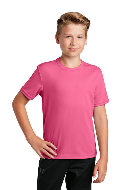 Sport-Tek- Sport-Tek® Youth PosiCharge® RacerMesh® Tee. YST340-Medtech- 2