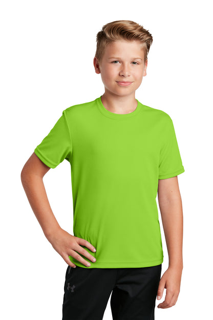 Sport-Tek- Sport-Tek® Youth PosiCharge® RacerMesh® Tee. YST340-Medtech- 6