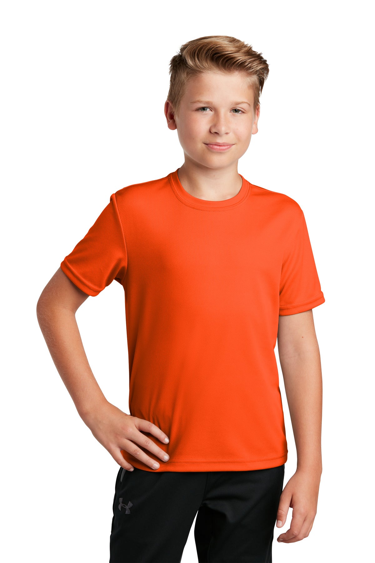 Sport-Tek- Sport-Tek® Youth PosiCharge® RacerMesh® Tee. YST340-Medtech- 7