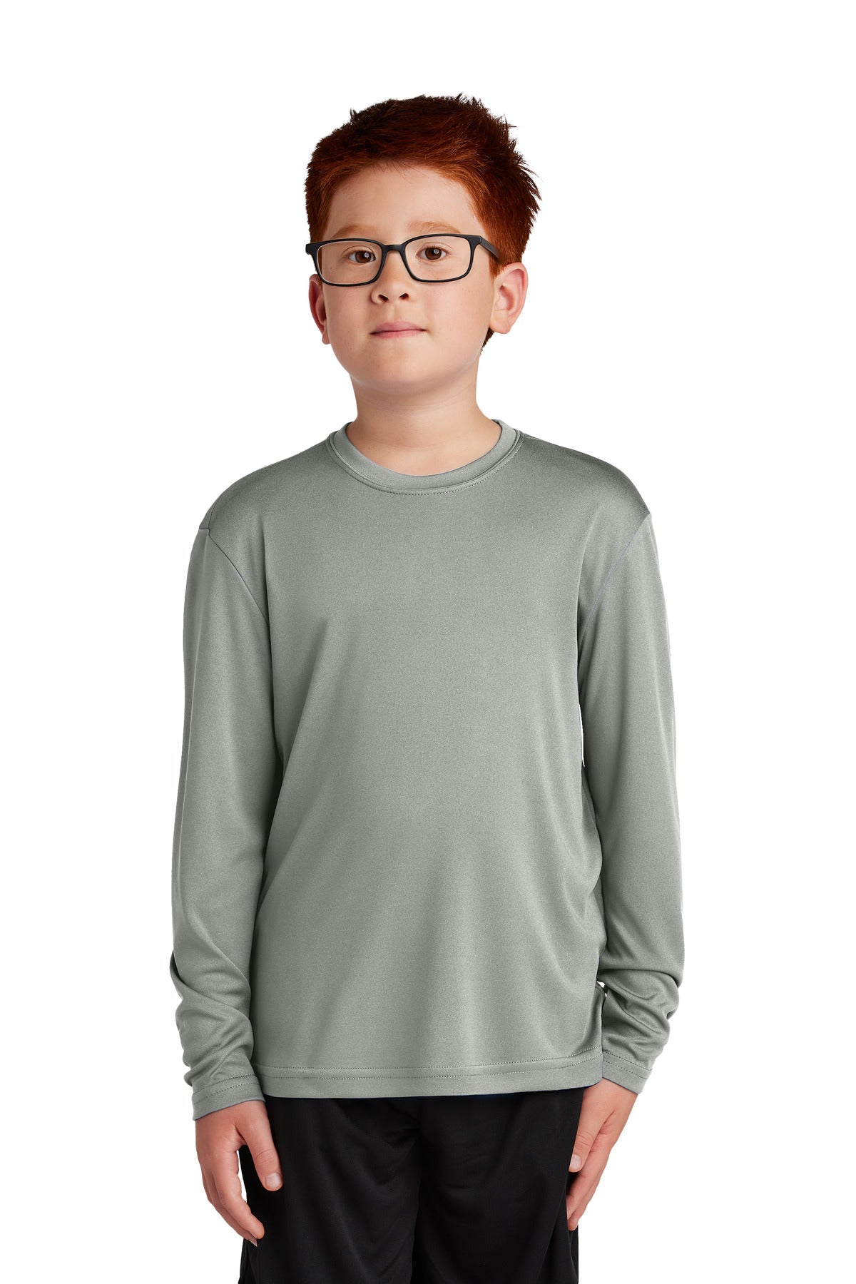 Sport-Tek- Sport-Tek® Youth Long Sleeve PosiCharge® Competitor™ Tee. YST350LS-Medtech- 8