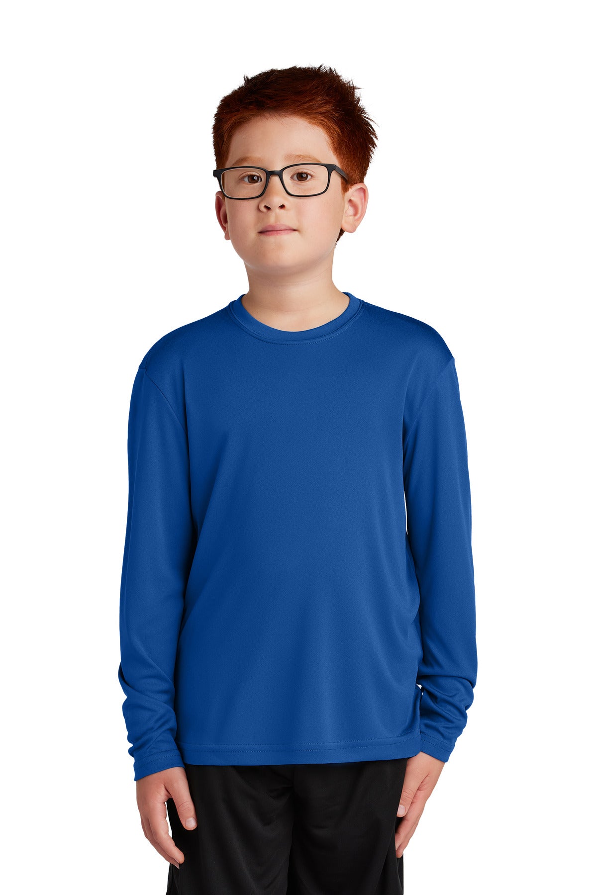 Sport-Tek- Sport-Tek® Youth Long Sleeve PosiCharge® Competitor™ Tee. YST350LS-Medtech- 23