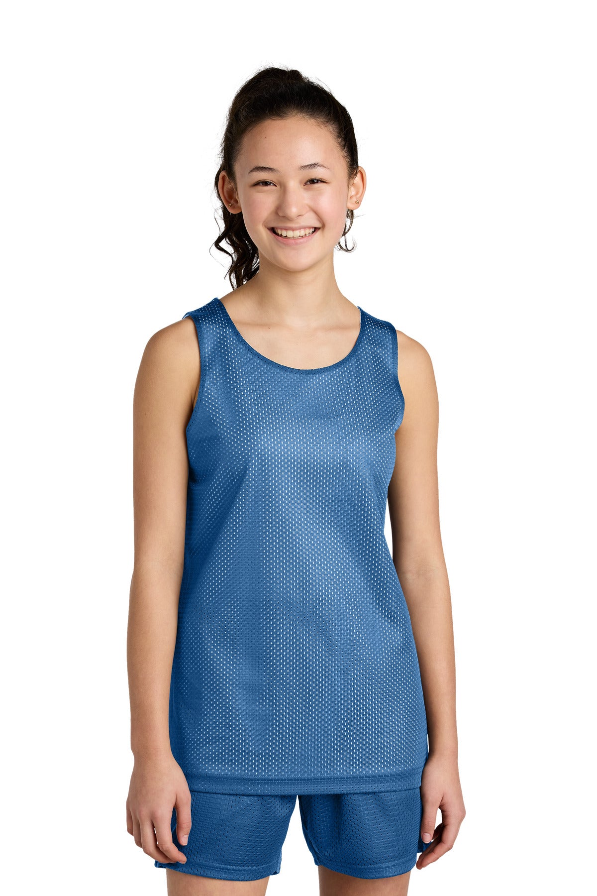 Sport-Tek- Sport-Tek® Youth PosiCharge® Reversible Mesh Tank YST5000-Medtech- 3