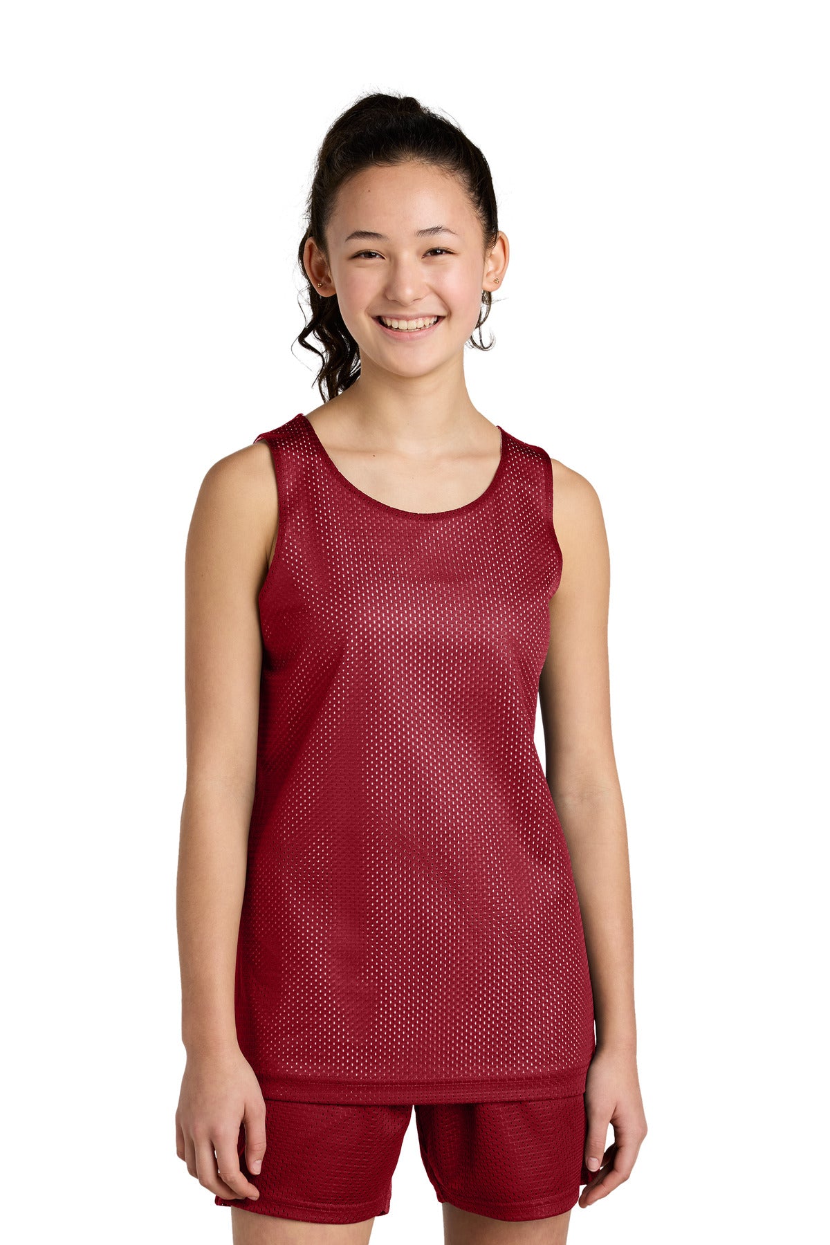 Sport-Tek- Sport-Tek® Youth PosiCharge® Reversible Mesh Tank YST5000-Medtech- 5