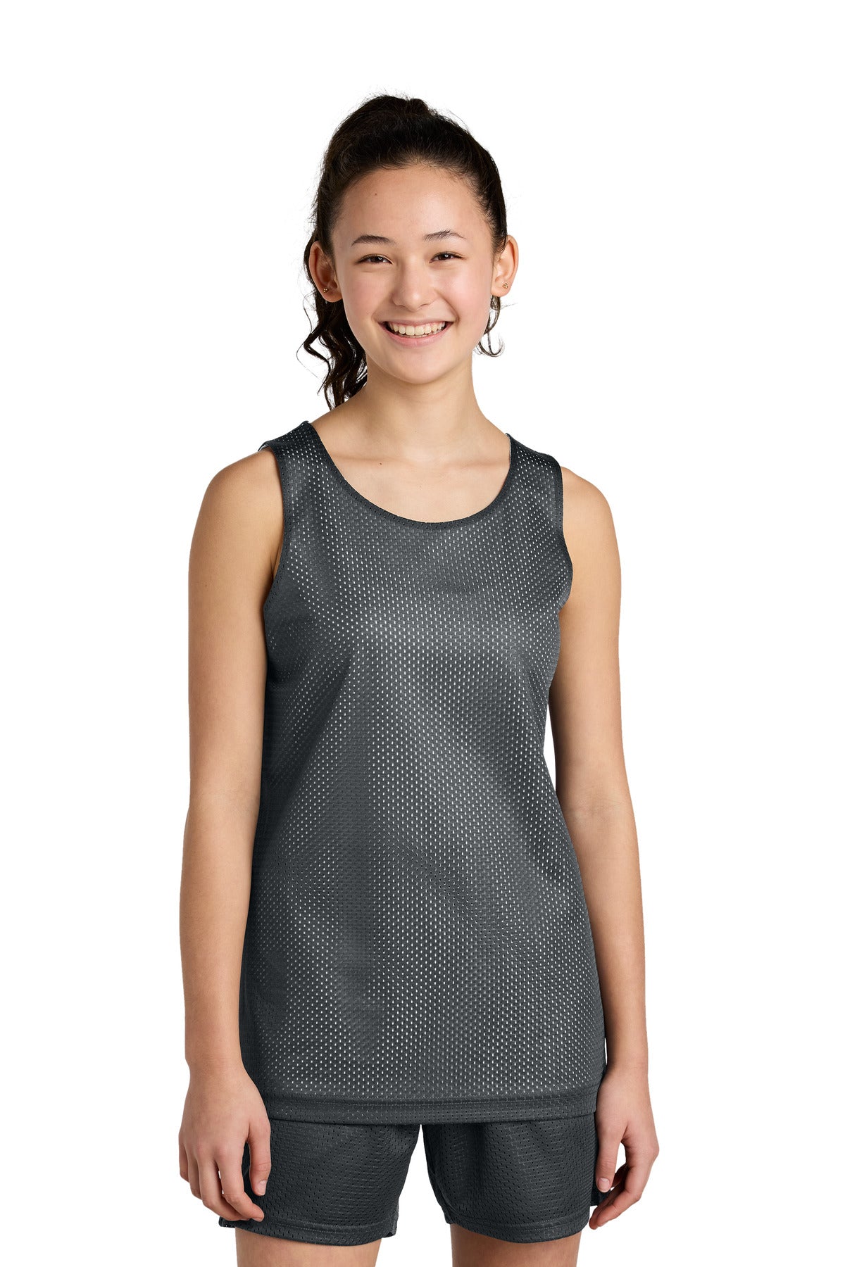 Sport-Tek- Sport-Tek® Youth PosiCharge® Reversible Mesh Tank YST5000-Medtech- 8