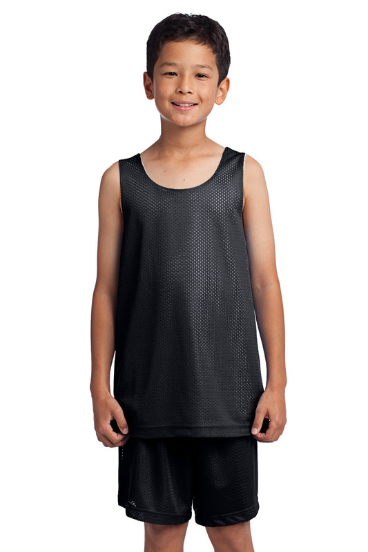 Sport-Tek- Sport-Tek® Youth PosiCharge® Classic Mesh Reversible Tank. YST500-Medtech- 1