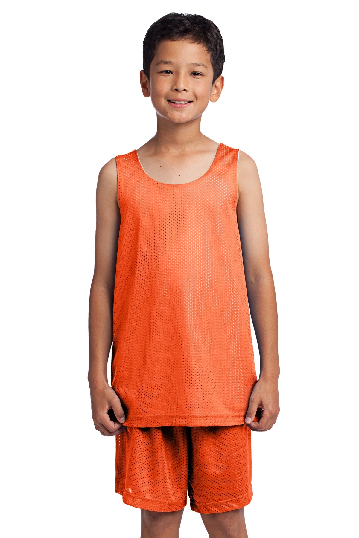 Sport-Tek- Sport-Tek® Youth PosiCharge® Classic Mesh Reversible Tank. YST500-Medtech- 3