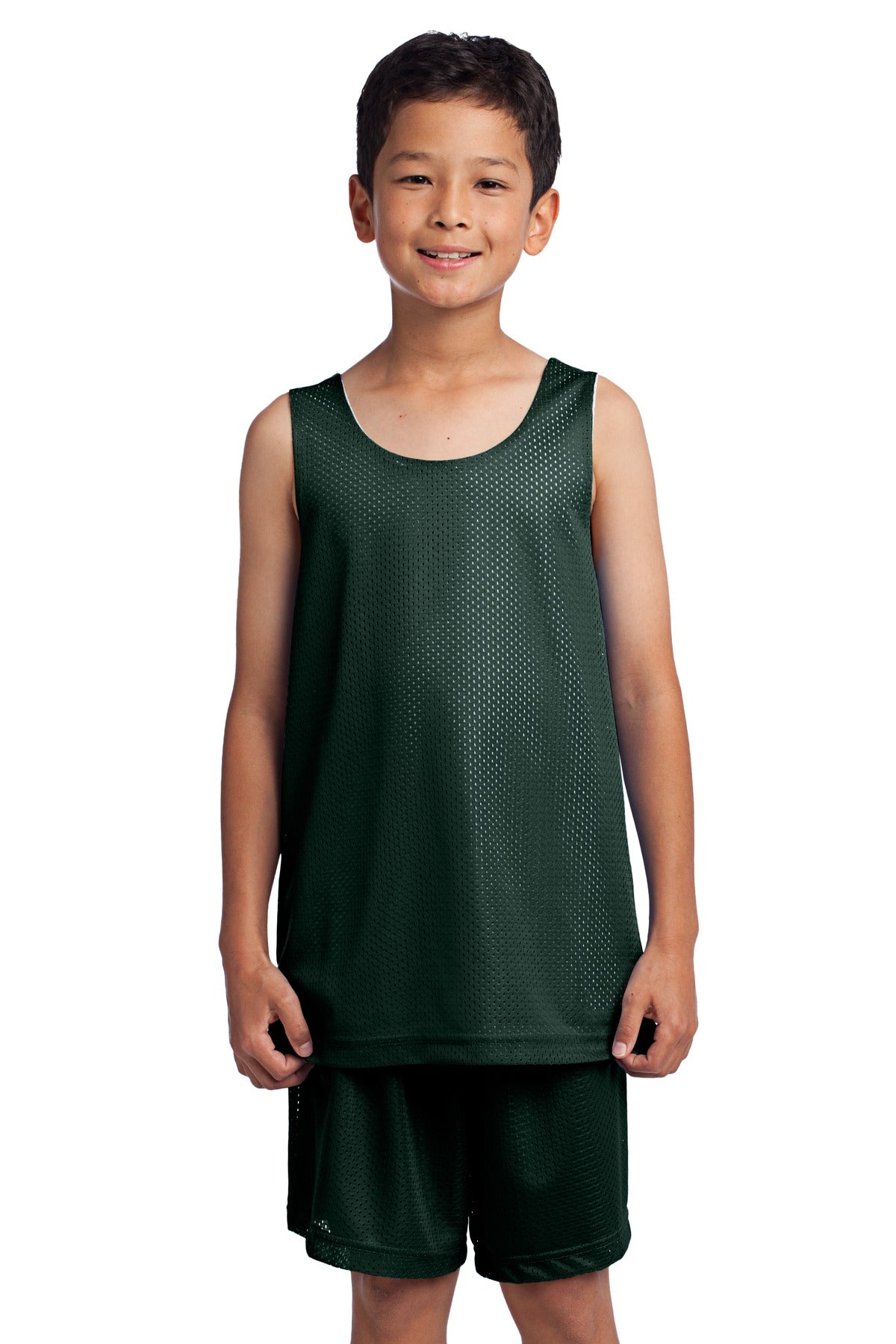 Sport-Tek- Sport-Tek® Youth PosiCharge® Classic Mesh Reversible Tank. YST500-Medtech- 4