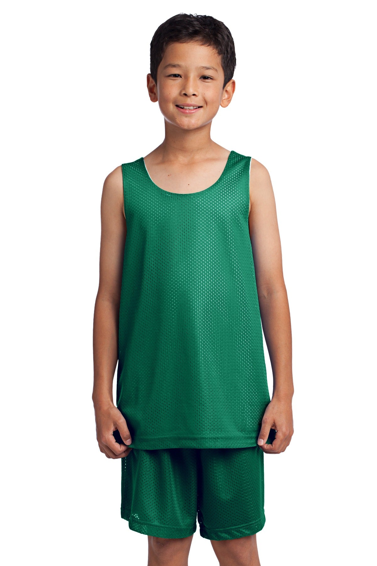 Sport-Tek- Sport-Tek® Youth PosiCharge® Classic Mesh Reversible Tank. YST500-Medtech- 6