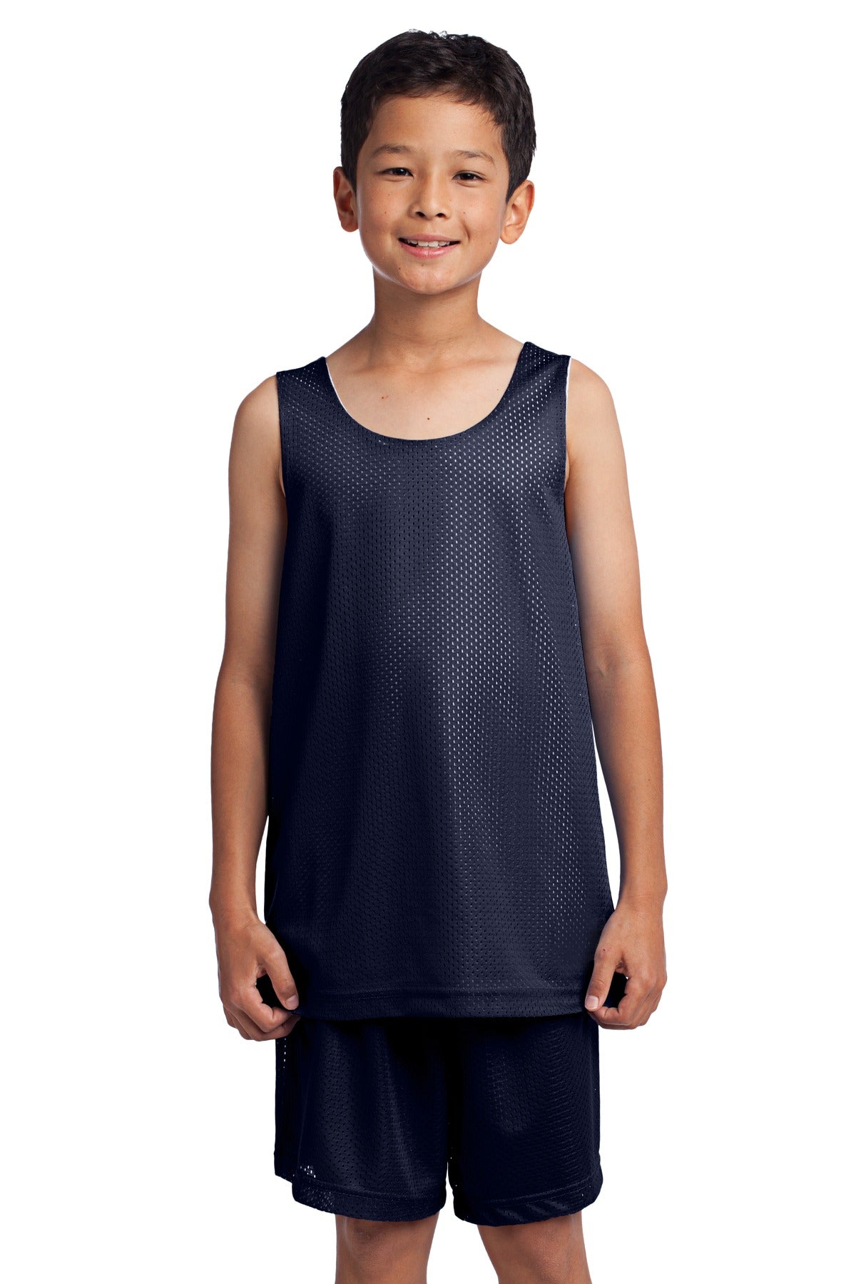 Sport-Tek- Sport-Tek® Youth PosiCharge® Classic Mesh Reversible Tank. YST500-Medtech- 9