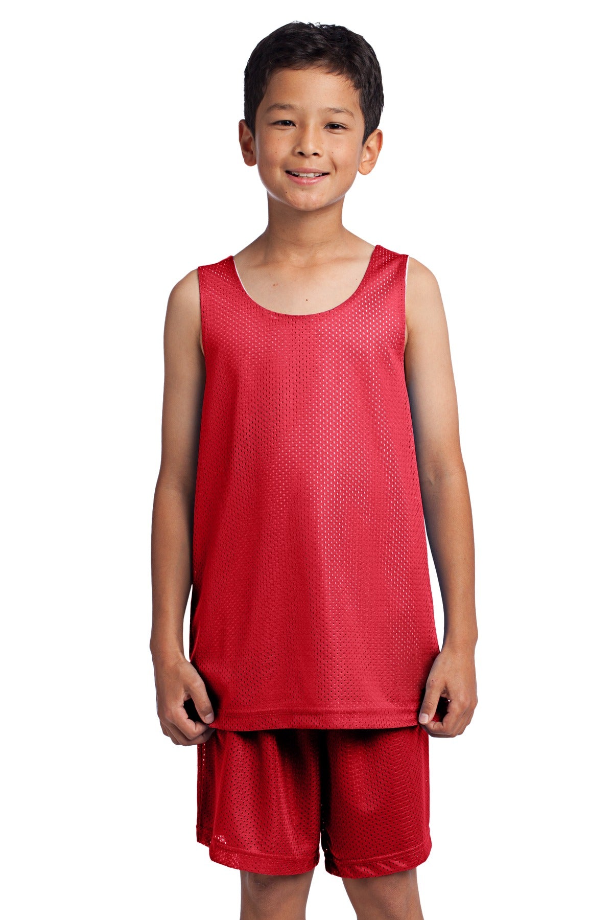 Sport-Tek- Sport-Tek® Youth PosiCharge® Classic Mesh Reversible Tank. YST500-Medtech- 10