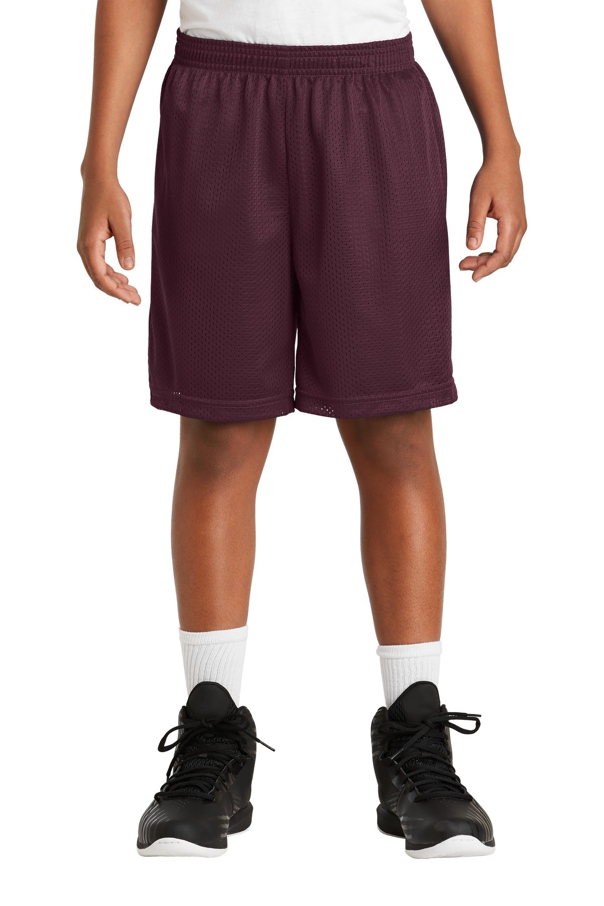 Sport-Tek- Sport-Tek® Youth PosiCharge® Classic Mesh Short. YST510-Medtech- 2