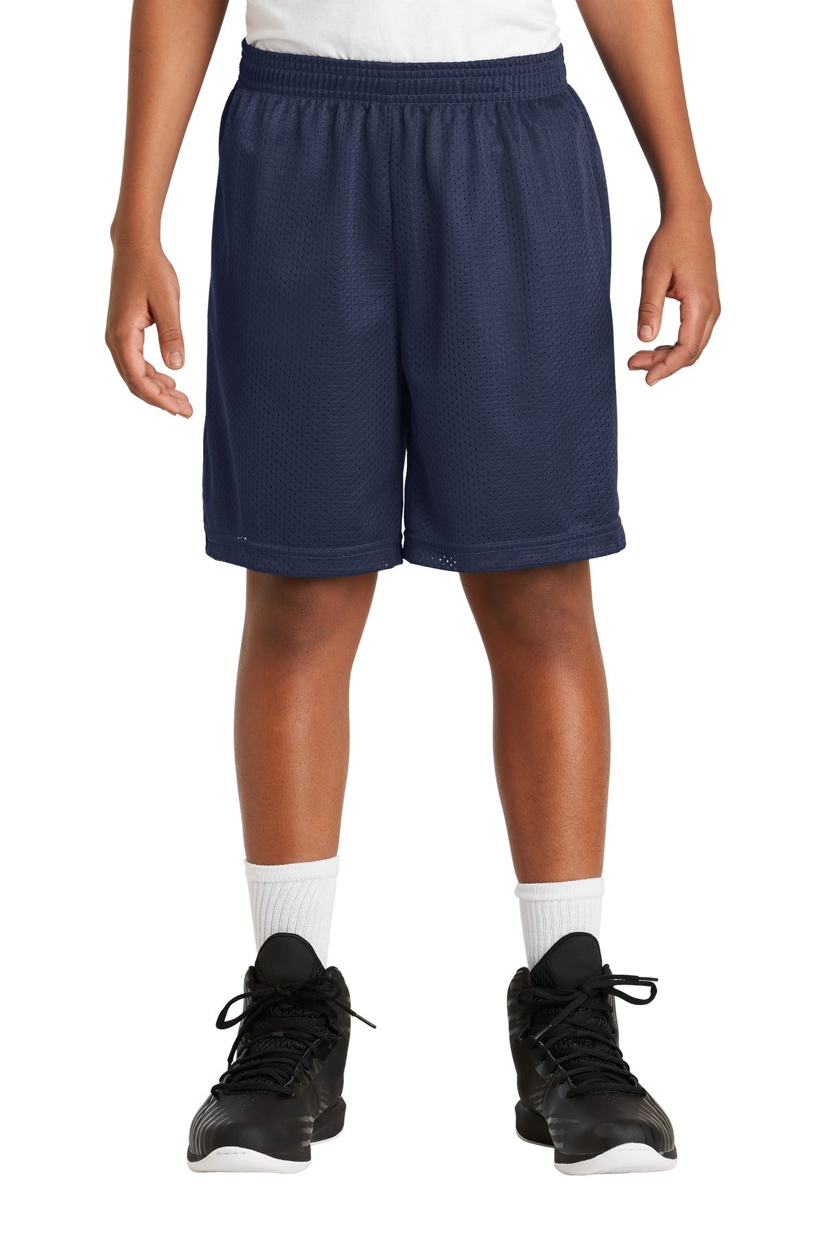 Sport-Tek- Sport-Tek® Youth PosiCharge® Classic Mesh Short. YST510-Medtech- 3