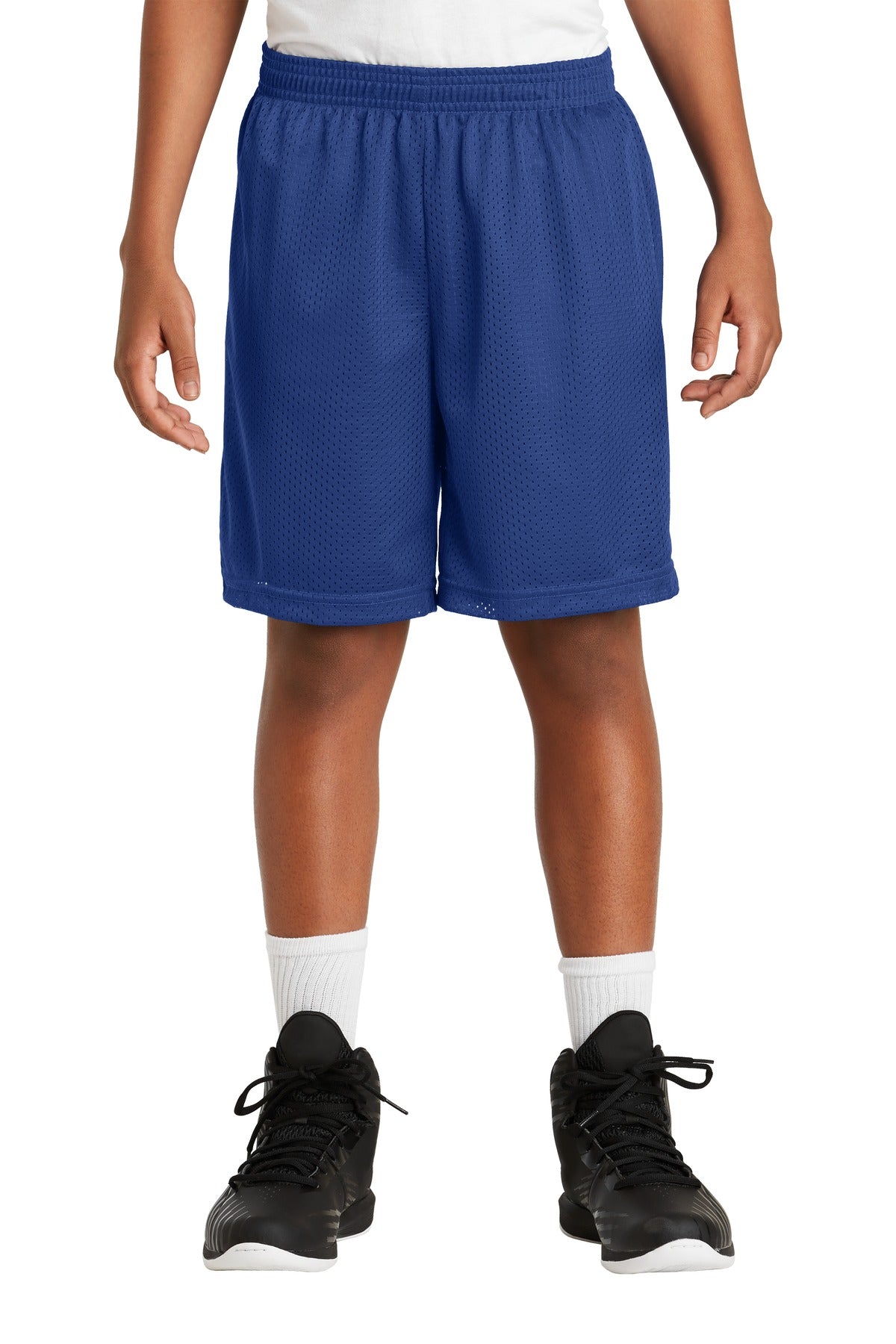 Sport-Tek- Sport-Tek® Youth PosiCharge® Classic Mesh Short. YST510-Medtech- 5