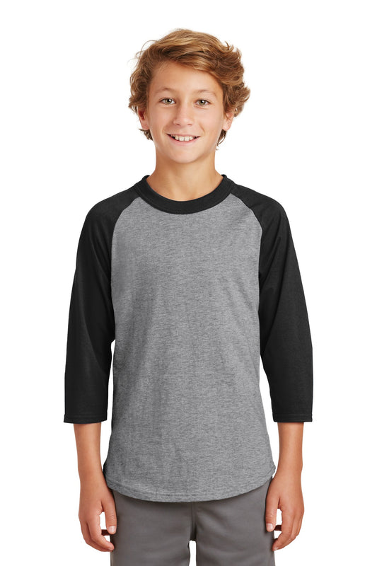 Sport-Tek- Sport-Tek® Youth Colorblock Raglan Jersey. YT200-Medtech- 1