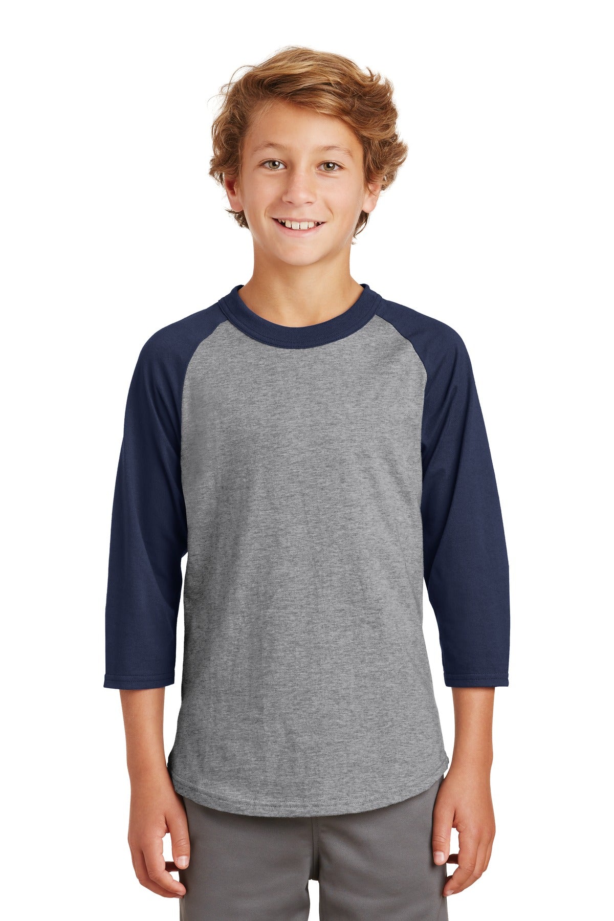 Sport-Tek- Sport-Tek® Youth Colorblock Raglan Jersey. YT200-Medtech- 2