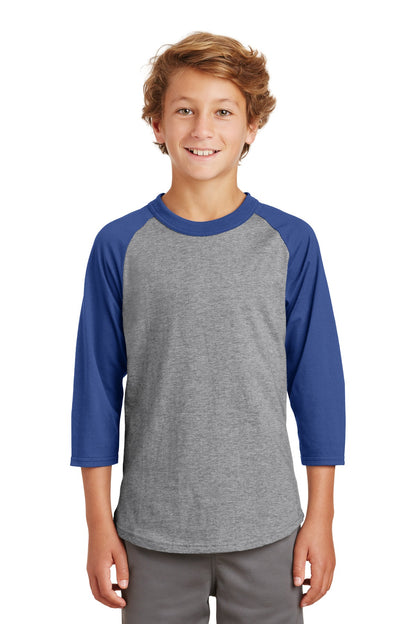 Sport-Tek- Sport-Tek® Youth Colorblock Raglan Jersey. YT200-Medtech- 4