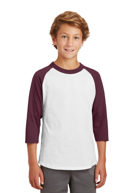 Sport-Tek- Sport-Tek® Youth Colorblock Raglan Jersey. YT200-Medtech- 11