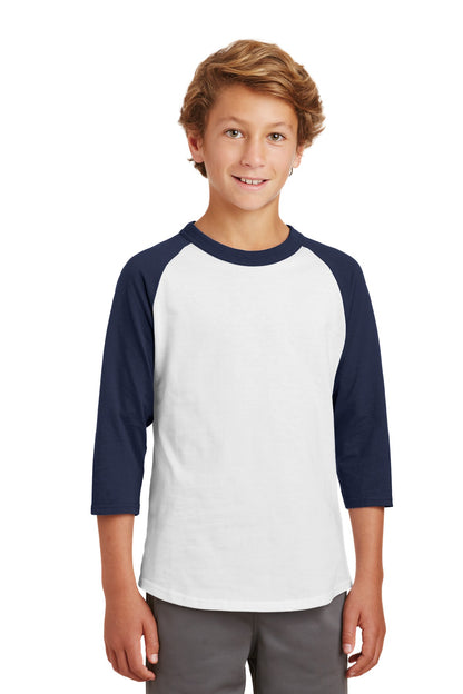 Sport-Tek- Sport-Tek® Youth Colorblock Raglan Jersey. YT200-Medtech- 12