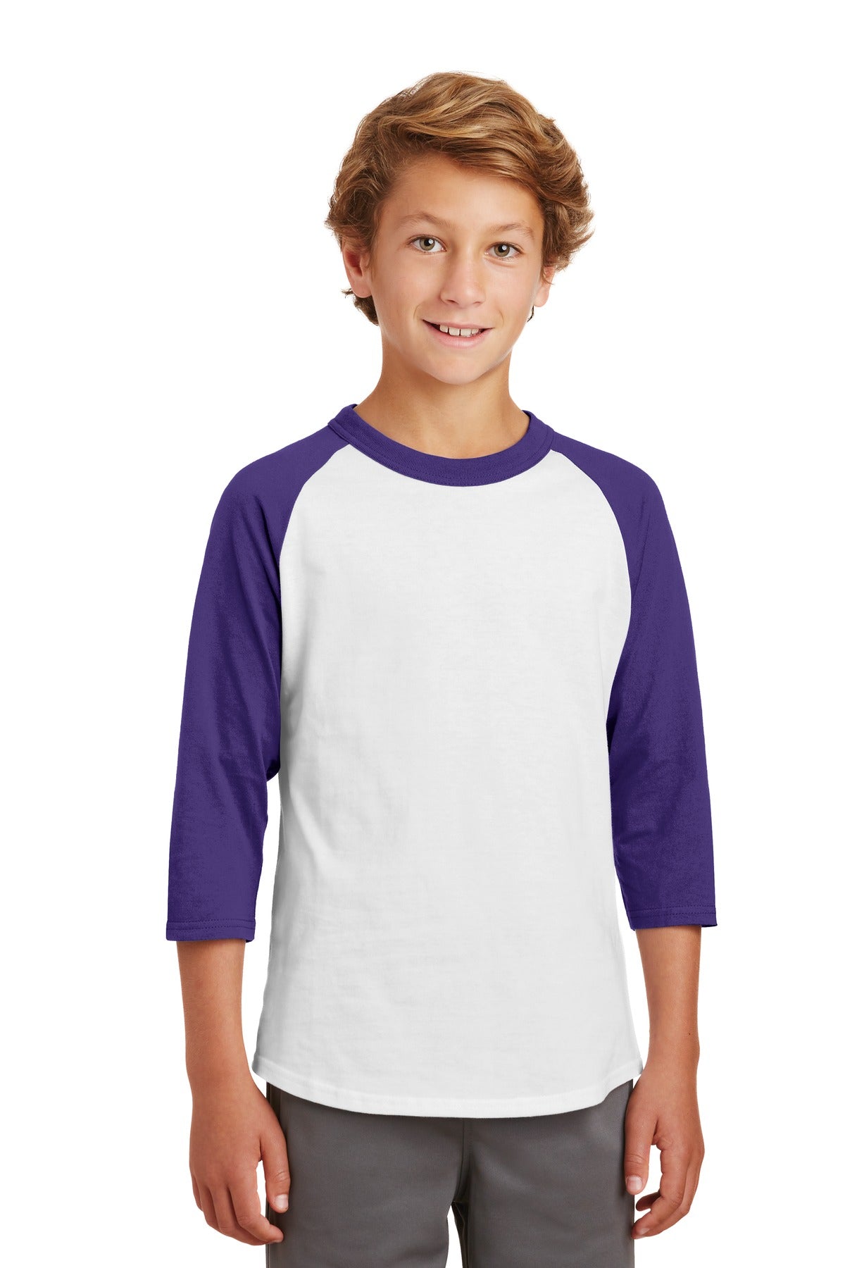 Sport-Tek- Sport-Tek® Youth Colorblock Raglan Jersey. YT200-Medtech- 13