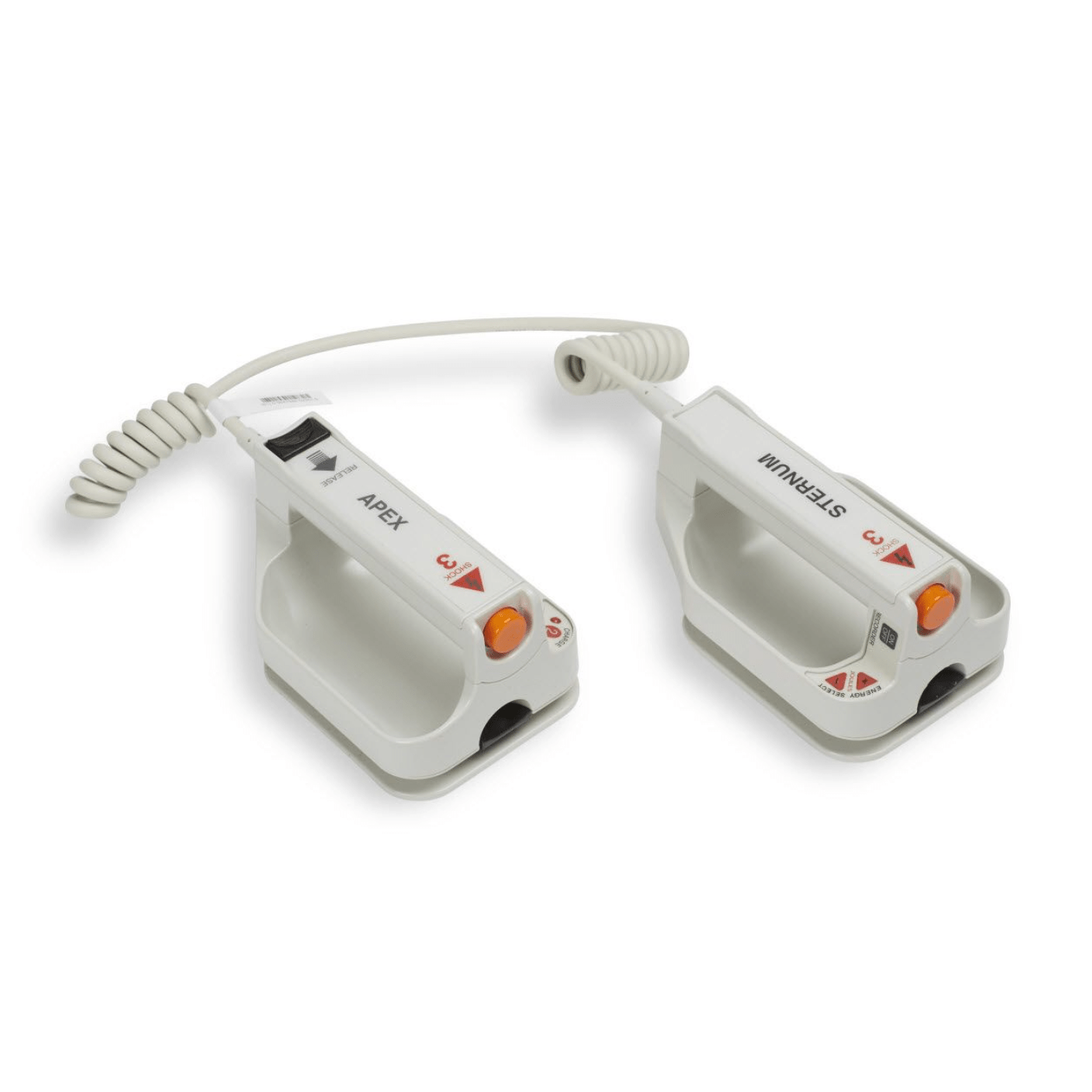 ZOLL® E, M, R & X Series® External Hard Paddles with Controls and Built-In Pediatric Electrodes