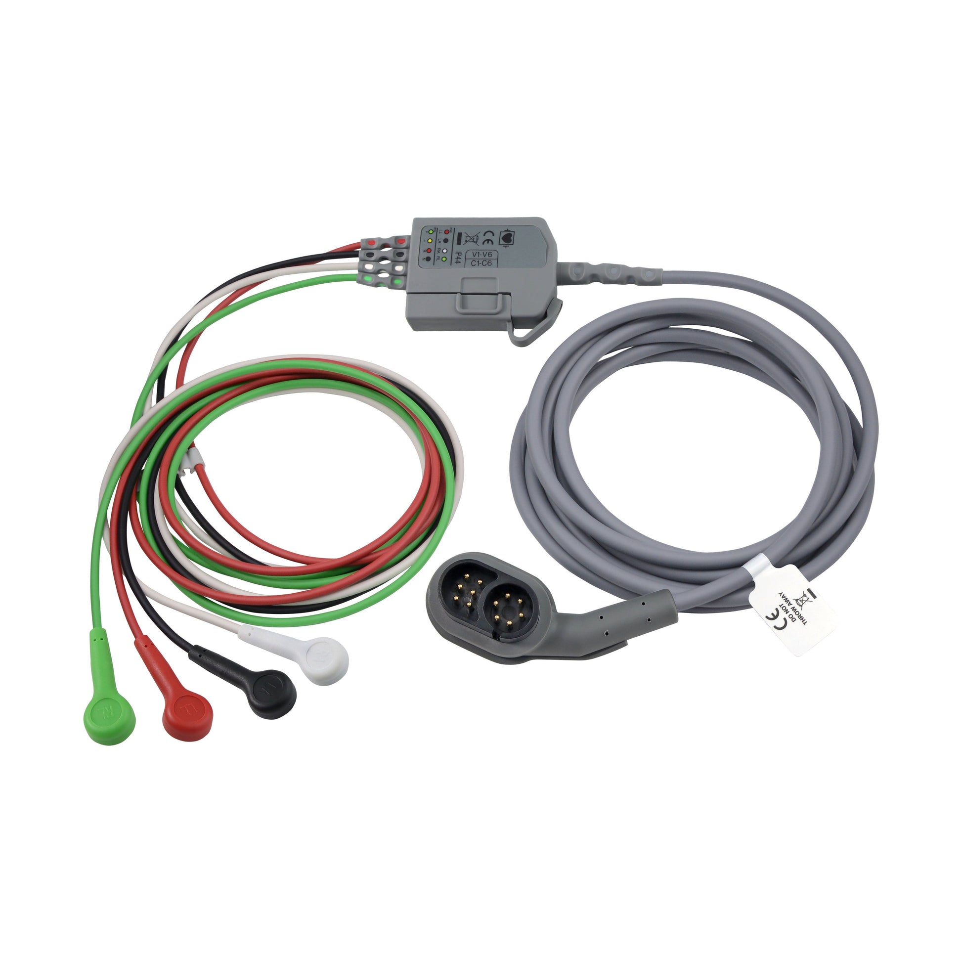 ZOLL® X Series®, Propaq® MD Trunk Cable w/4-Wire Limb-Lead ECG Cable by Caretech®