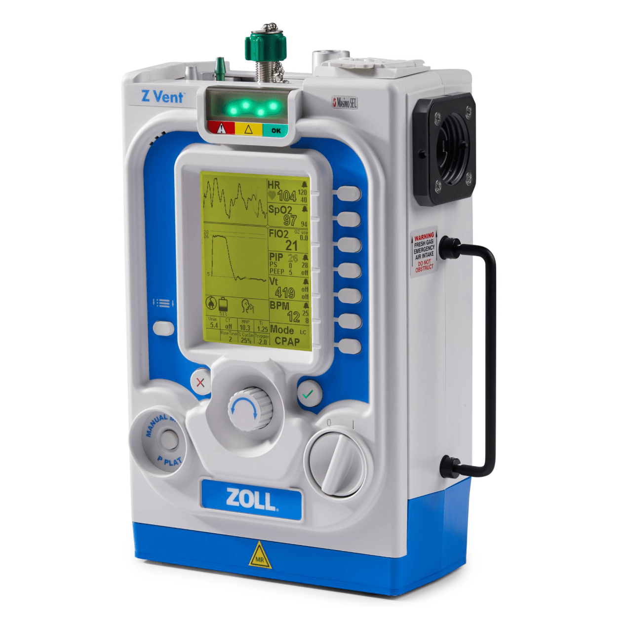 ZOLL Z Vent® Transport Ventilator, Recertified