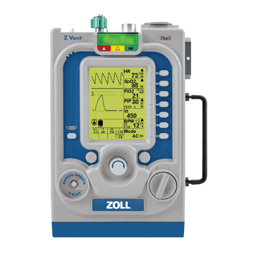 ZOLL Z Vent® Transport Ventilator, Recertified