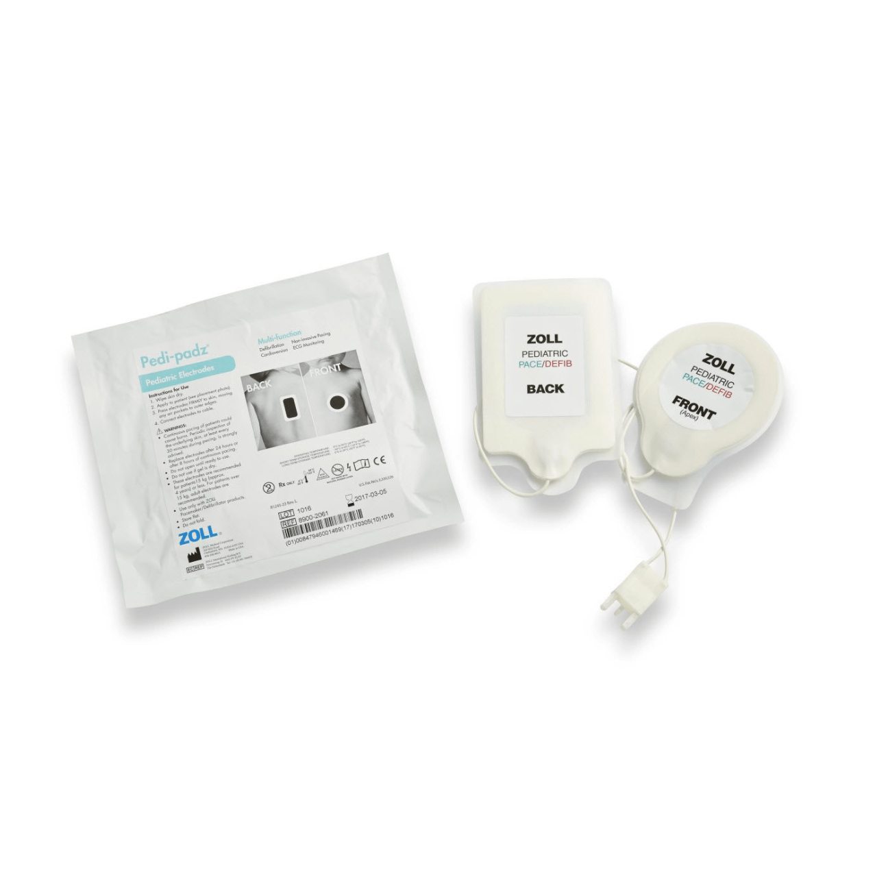 ZOLL pedi•padz Multi-Function Pediatric Electrodes 1 Pair