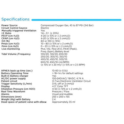 e500 Ventilator | O-Two