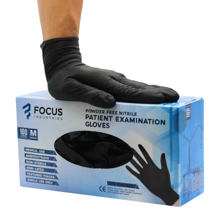 Nitrile Disposable Exam Gloves