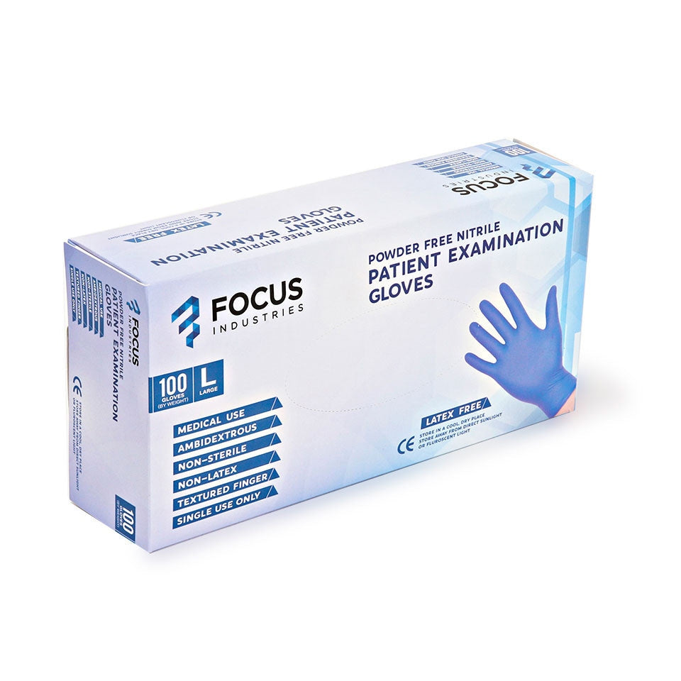 Nitrile Disposable Exam Gloves